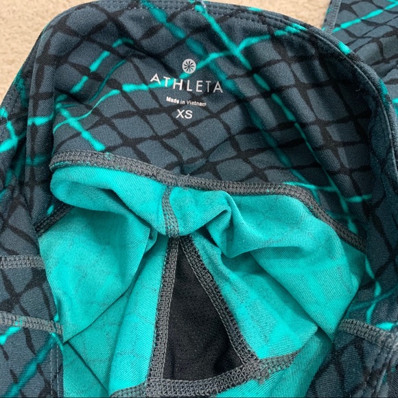 Athleta Plaid Chaturanga Capri Leggings, XS - Picture 4 of 9